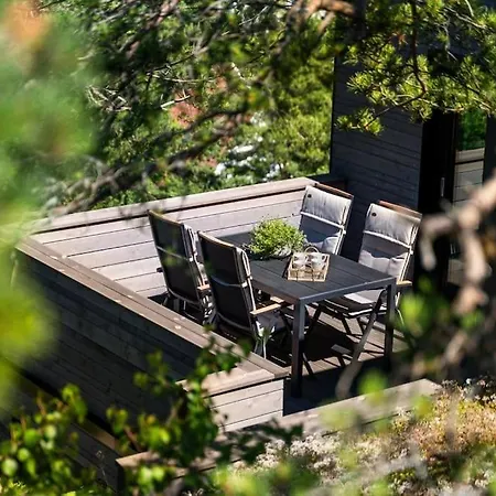 Idyllisk Sted Pa Toppen Av Alshus , 아파트